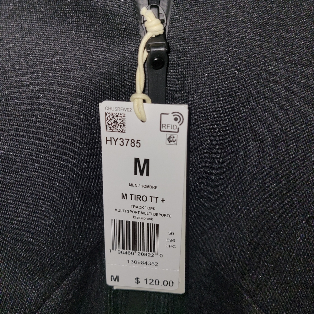 New Addidas men's medium Trio suit up advanced track jacket - Picture 6 of 8
